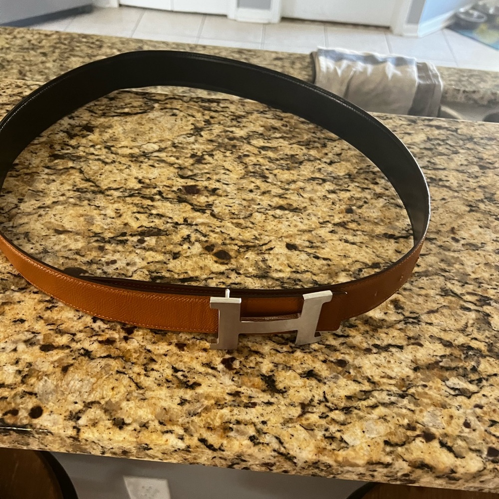 Hermes Belt Brown/Black